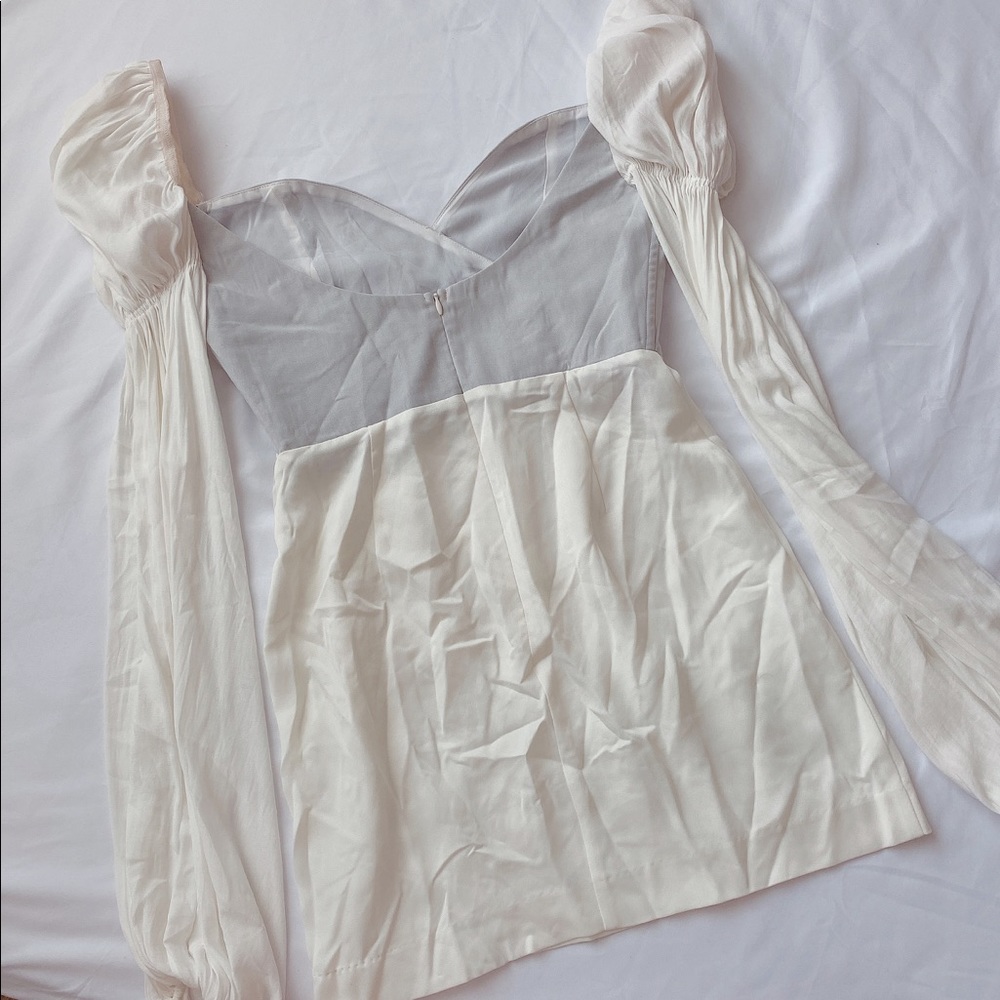 LPA dolly sheer sleeve dress ♡ - Picture 2 of 4
